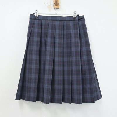 【中古】大阪府 津田中学校 女子制服 2点（ニット・スカート）sf016566