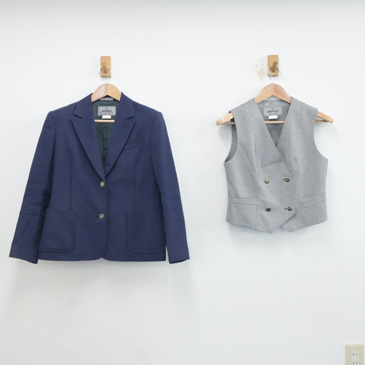 中古制服】愛知県 名東高等学校 女子制服 4点(ブレザー・ベスト 中古制服】愛知県 名東高等学校 女子制服 4点(ブレザー・ベスト