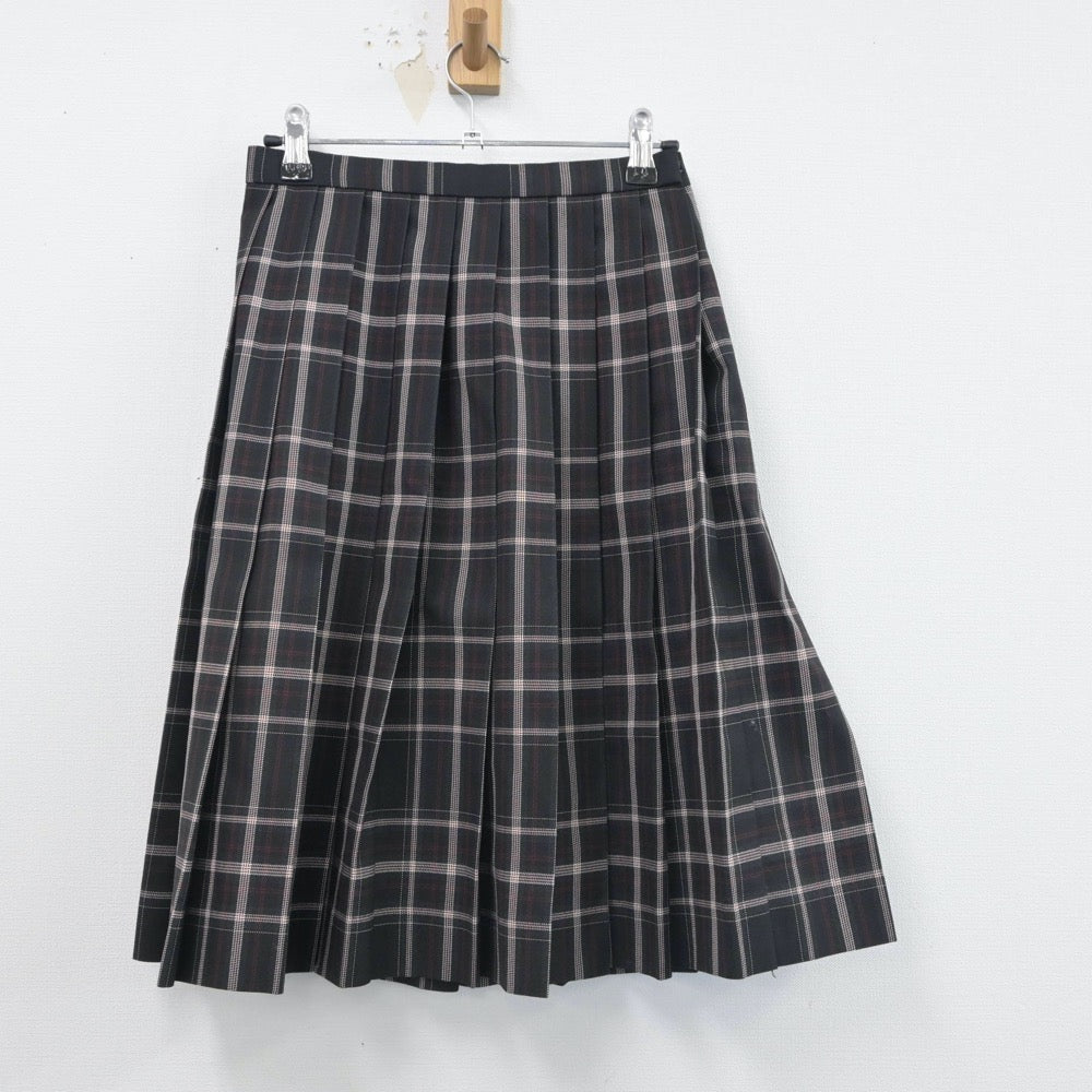 【中古】愛知県 岡崎城西高等学校 女子制服 2点（ブレザー・スカート）sf016578