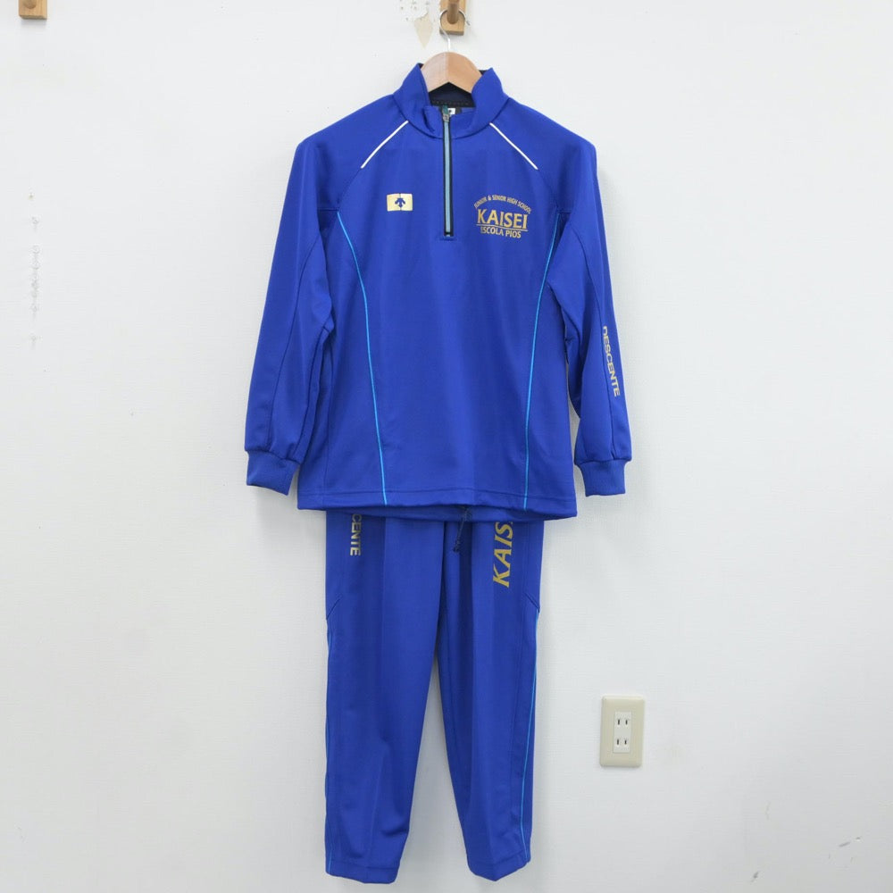 【中古】三重県 海星中学校 女子制服 4点（ジャージ 上・ジャージ 下・体操服 上・体操服 下）sf016583