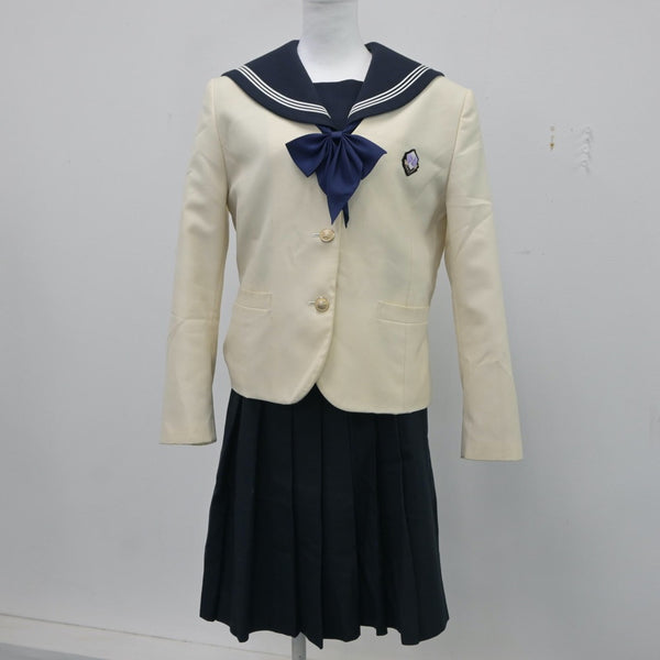 中古制服】福井県 北陸高等学校 女子制服 5点（ブレザー・セーラー服・セーラー服・スカート）sf016592【リサイクル学生服】 |  中古制服通販パレイド