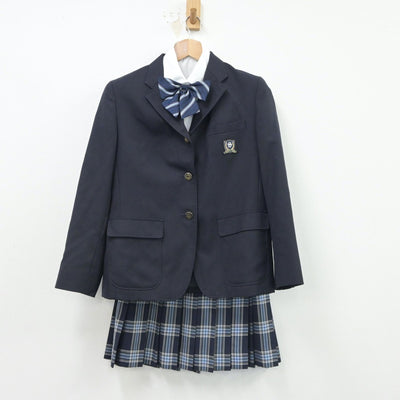 【中古】東京都 修徳高等学校 女子制服 4点（ブレザー・シャツ・スカート）sf016597