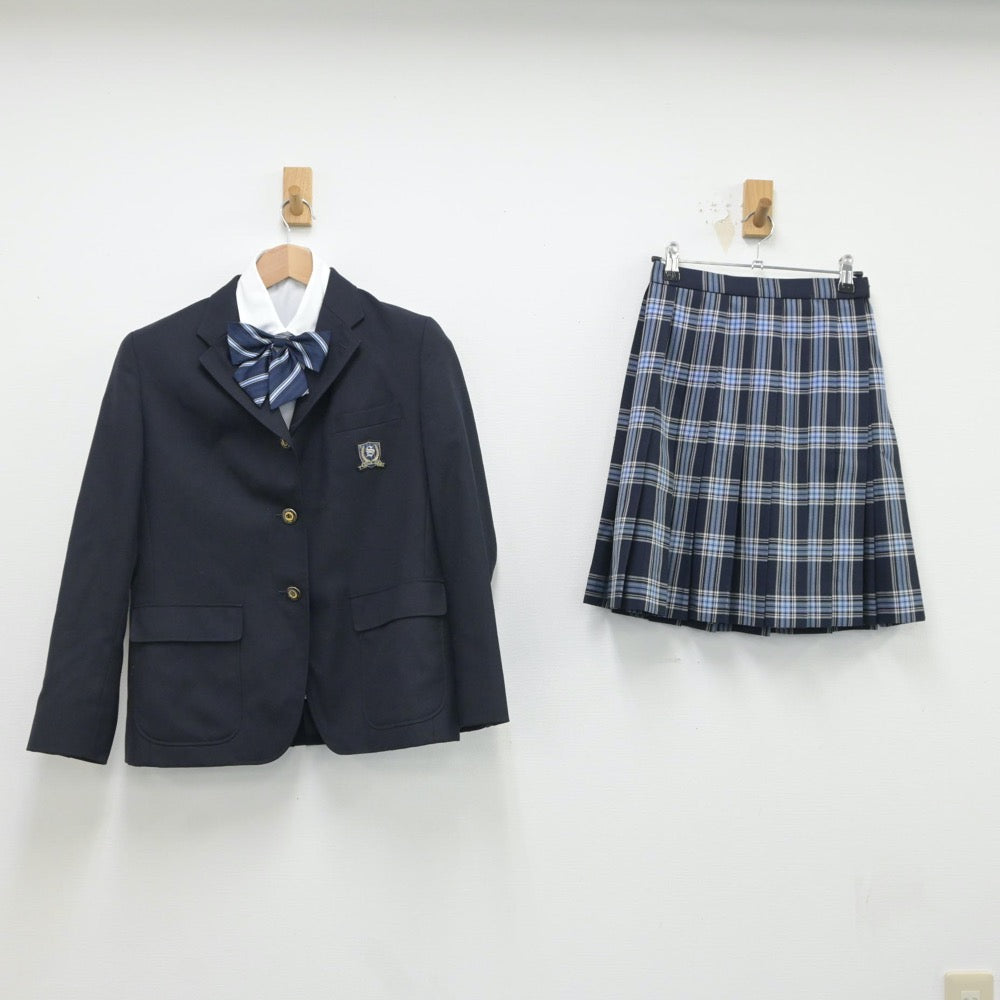 【中古】東京都 修徳高等学校 女子制服 4点（ブレザー・シャツ・スカート）sf016597