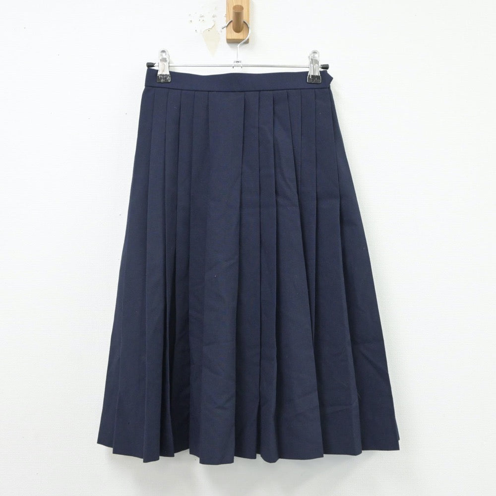 【中古】愛知県 長良中学校 女子制服 2点（セーラー服・スカート）sf016598