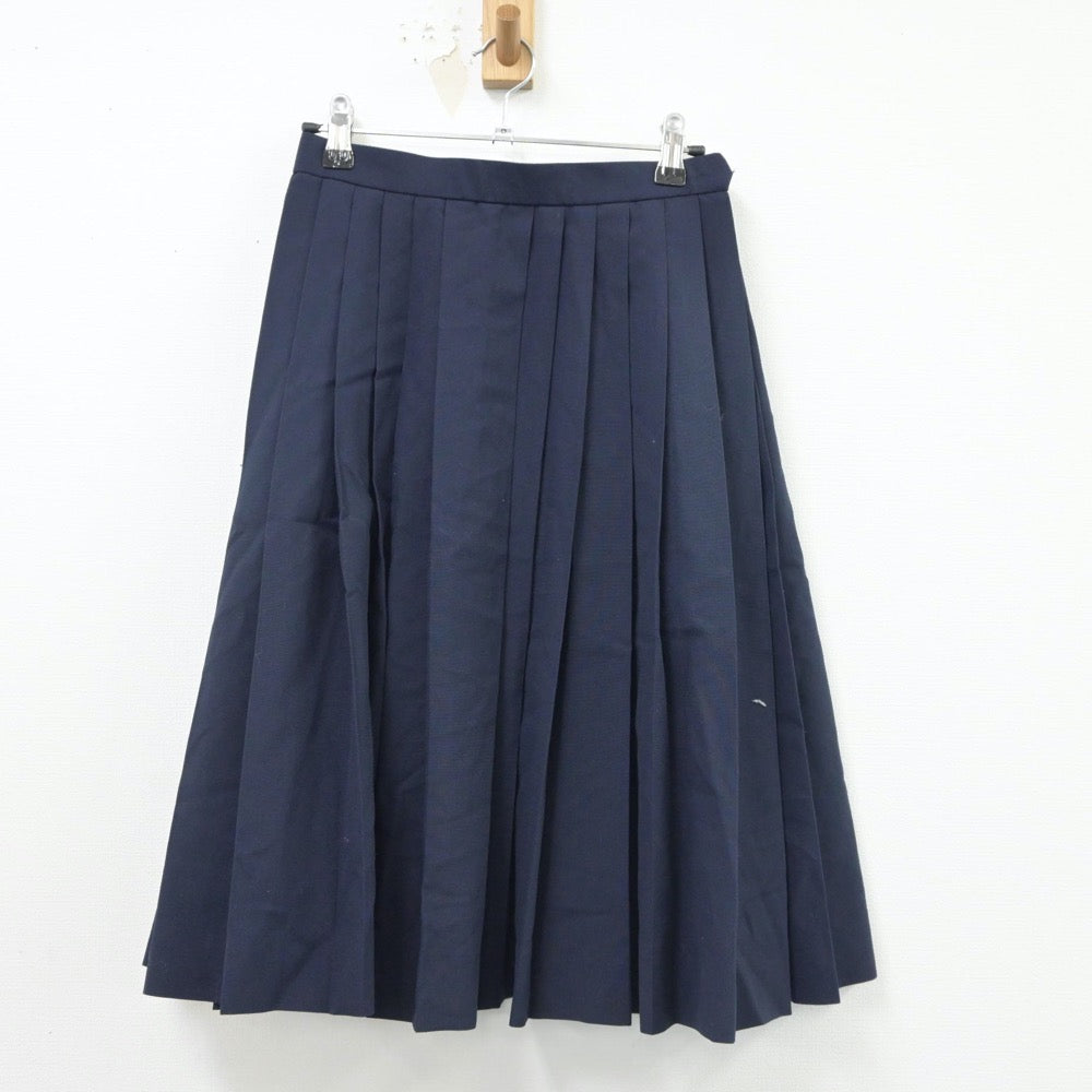 【中古】愛知県 長良中学校 女子制服 2点（セーラー服・スカート）sf016599