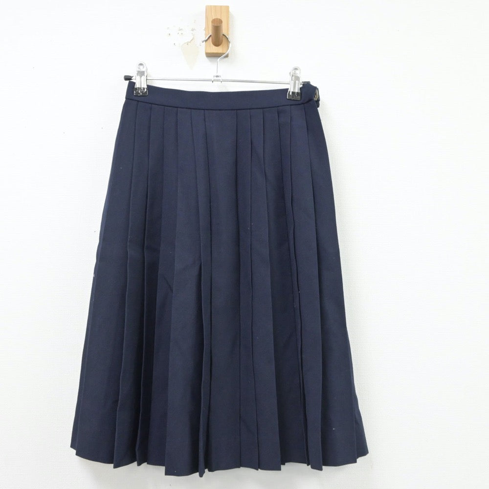 【中古】愛知県 長良中学校 女子制服 2点（セーラー服・スカート）sf016601