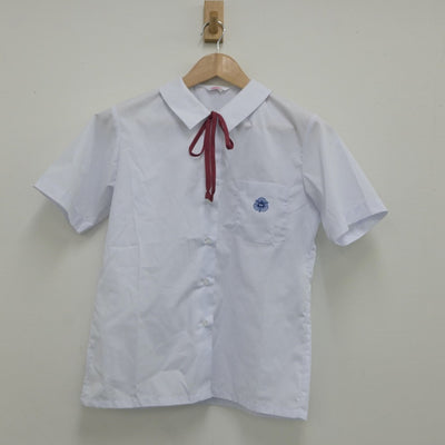 【中古】東京都 葛西第三中学校 女子制服 2点（シャツ・スカート）sf016603