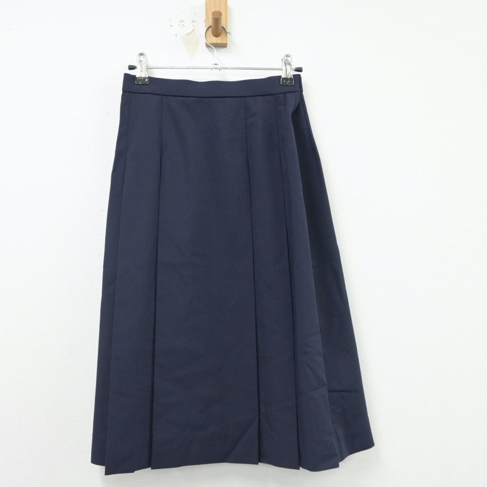 【中古】東京都 葛西第三中学校 女子制服 2点（シャツ・スカート）sf016603