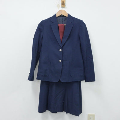 【中古】東京都 立川第八中学校 女子制服 4点（ブレザー・ベスト・スカート）sf016605