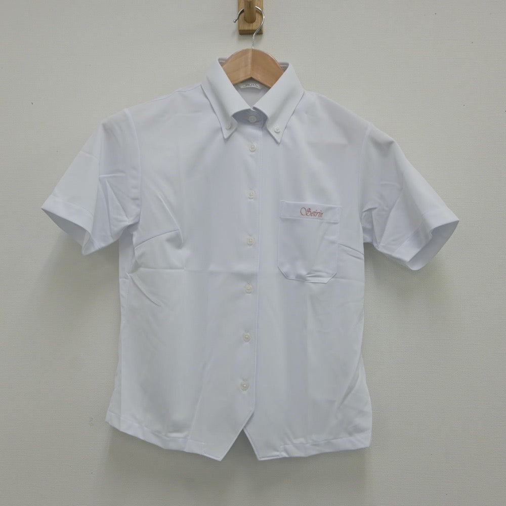 【中古】福岡県 星琳高等学校 女子制服 3点（シャツ・ニットベスト・スカート）sf016606