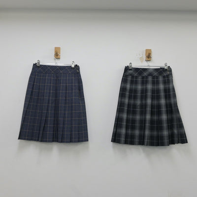 【中古】東京都 実践学園高等学校 女子制服 2点（スカート）sf016622