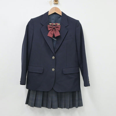 【中古】東京都 代々木上原中学校 女子制服 3点（ブレザー・スカート）sf016623