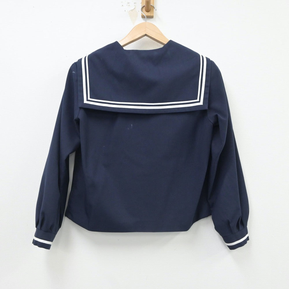 【中古】岡山県 玉島北中学校 女子制服 1点（セーラー服）sf016631