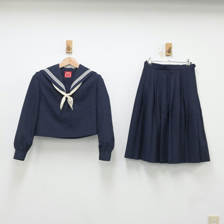 中古制服】愛知県 小牧中学校 女子制服 3点(セーラー服 中古制服】愛知県 小牧中学校 女子制服 3点(セーラー服