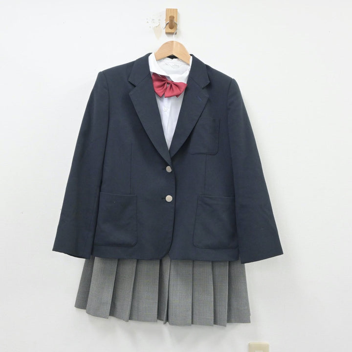 中古制服】神奈川県 旭陵中学校 女子制服 5点（ブレザー・シャツ・ベスト・スカート）sf016639【リサイクル学生服】 | 中古制服通販パレイド