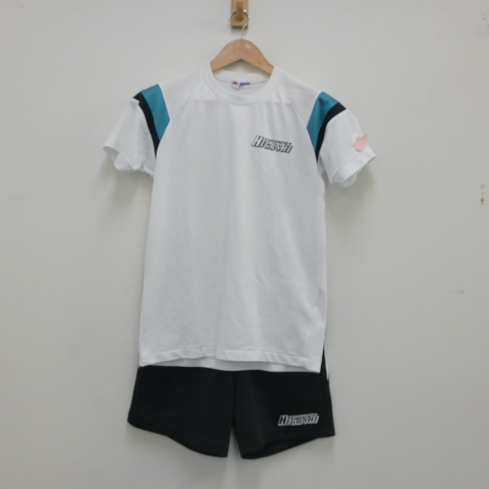 【中古】青森県 東中学校 女子制服 2点（体操服 上・体操服 下）sf016652