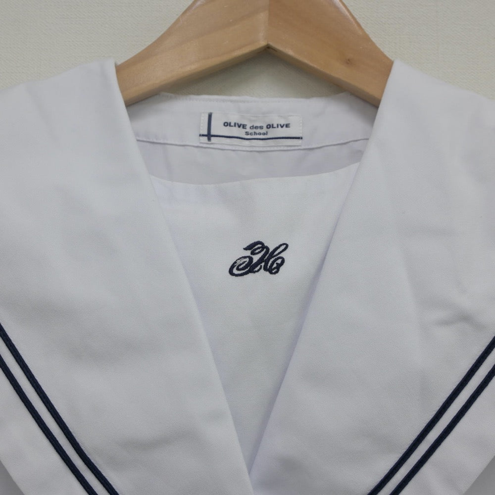 【中古】青森県 東中学校 女子制服 1点（セーラー服）sf016653