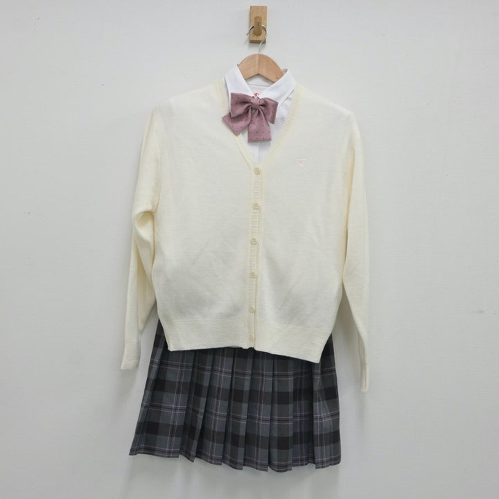 中古制服】大阪府 あべの翔学高等学校 女子制服 5点（ブレザー・シャツ・ニット・スカート）sf016656【リサイクル学生服】 | 中古制服通販パレイド