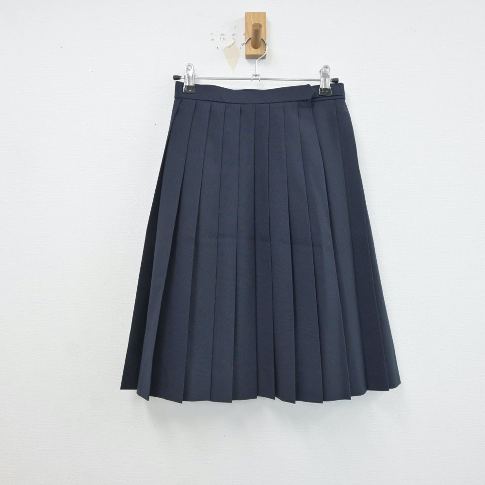 【中古】岐阜県 岐阜西中学校 女子制服 2点（セーラー服・スカート）sf016659