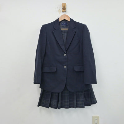 【中古】東京都 日野台高等学校 女子制服 2点（ブレザー・スカート）sf016663