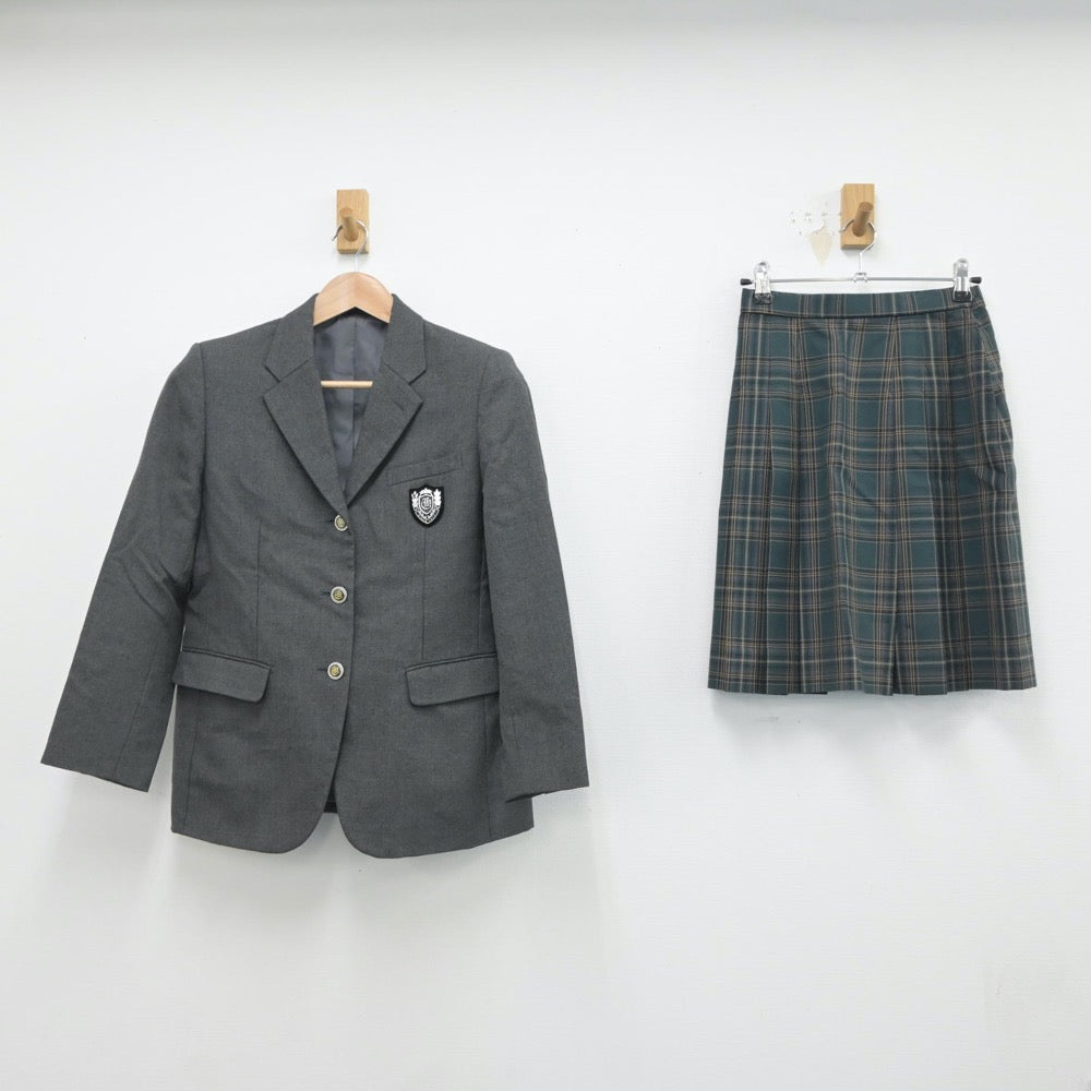 中古制服】長野県 穂高商業高等学校 女子制服 3点（ブレザー・スカート）sf016671【リサイクル学生服】 | 中古制服通販パレイド