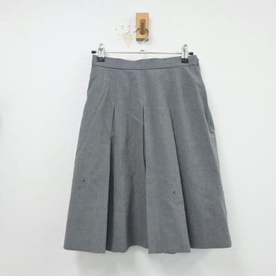 【中古】神奈川県 旭北中学校 女子制服 2点（ベスト・スカート）sf016673