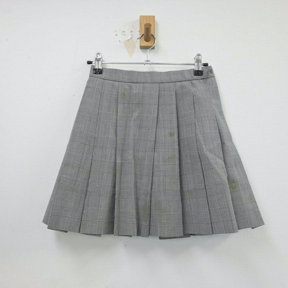 【中古】神奈川県 都岡高等学校 女子制服 2点（ベスト・スカート）sf016674