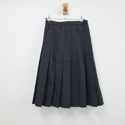 【中古】京都府 西城陽高等学校 女子制服 3点（シャツ・スカート）sf016678