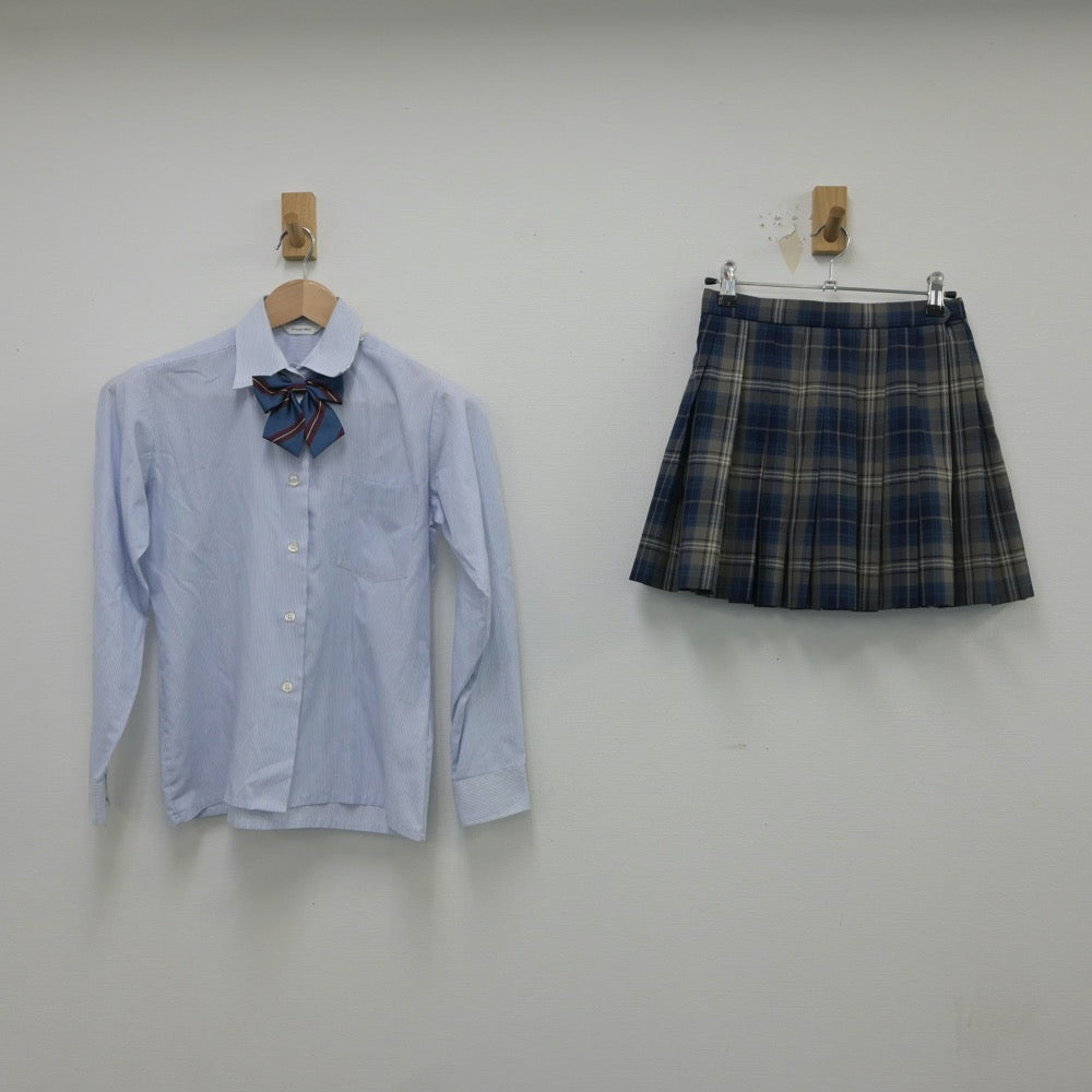 中古制服】東京都 田無高等学校 女子制服 3点（シャツ・スカート）sf016695【リサイクル学生服】 | 中古制服通販パレイド