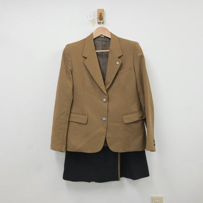 【中古】福島県 葵高等学校 女子制服 3点（ブレザー・スカート）sf016705