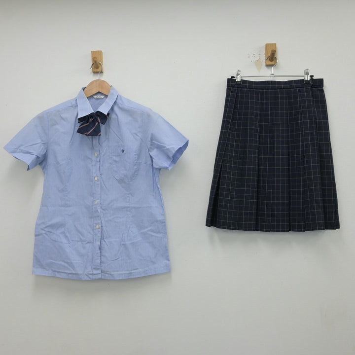 【中古制服】千葉県 四街道北高等学校 女子制服 4点（シャツ・ニットベスト・スカート）sf016707【リサイクル学生服】 | 中古制服通販パレイド