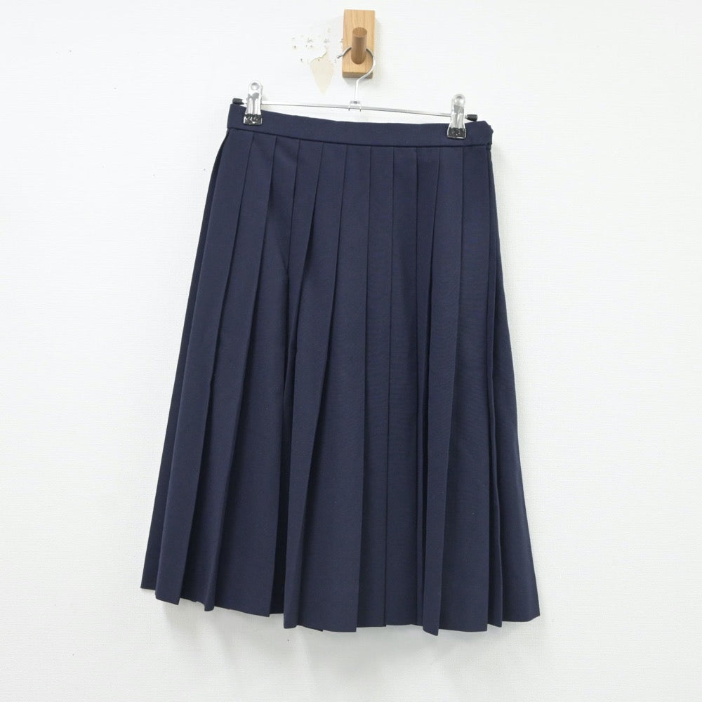 【中古】愛知県 御津中学校 女子制服 3点（セーラー服・スカート）sf016710