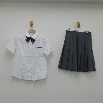 【中古】奈良県 西大和学園高等学校 女子制服 4点（シャツ・スカート）sf016718