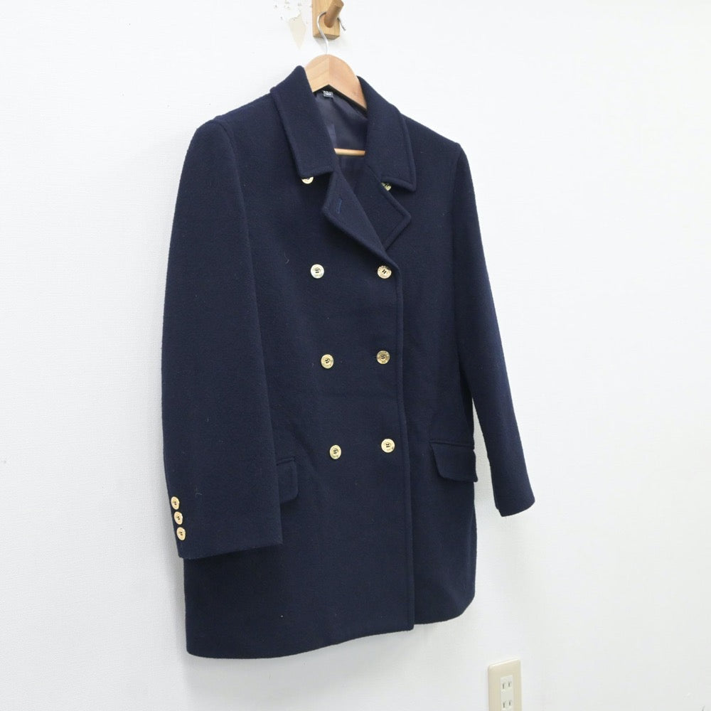 【中古】千葉県 聖徳大学附属女子高等学校 女子制服 1点（コート）sf016726