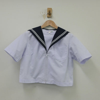 【中古】愛知県 御津中学校 女子制服 3点（セーラー服）sf016727