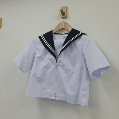 【中古】愛知県 御津中学校 女子制服 3点（セーラー服）sf016727