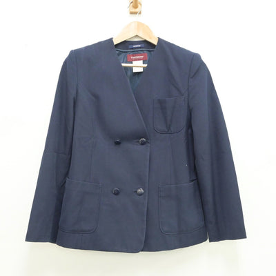 【中古】広島県 城北中学校 女子制服 2点（ブレザー・スカート）sf016728