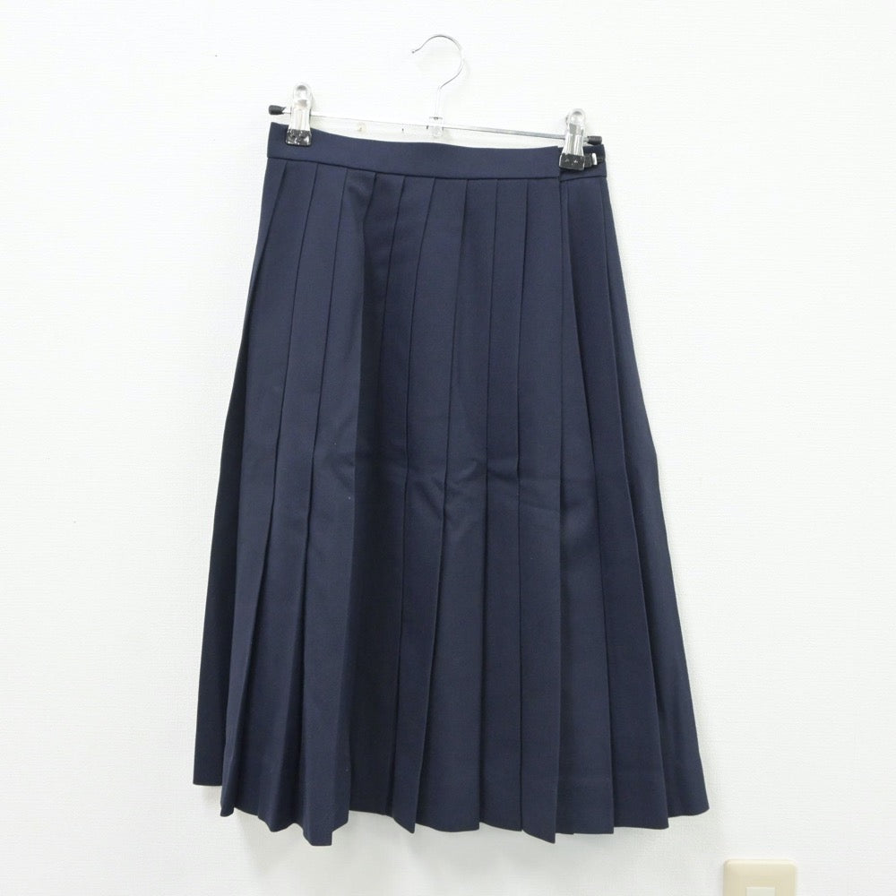 【中古】広島県 城北中学校 女子制服 3点（ブレザー・ベスト・スカート）sf016736