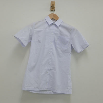 【中古】福岡県 原中学校 女子制服 2点（シャツ・ジャンパースカート）sf016751