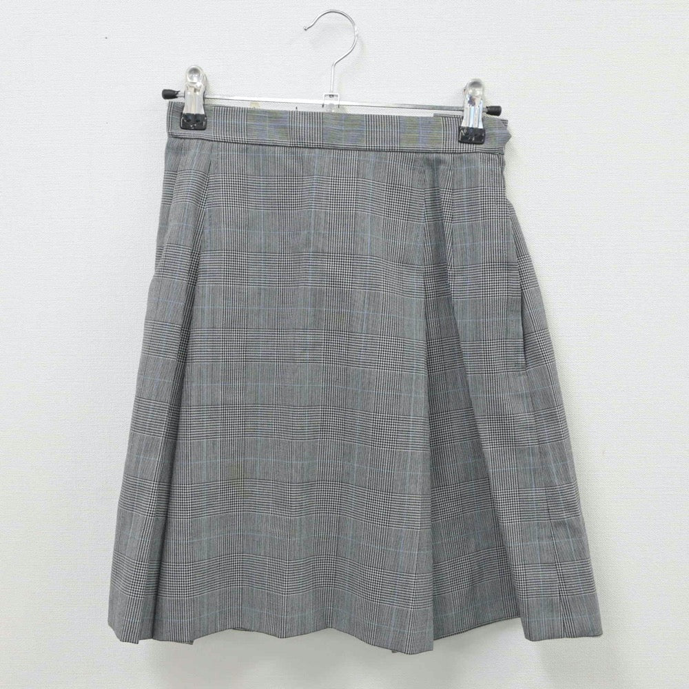 【中古】神奈川県 山手学院高等学校 女子制服 4点（シャツ・ベスト・スカート）sf016756