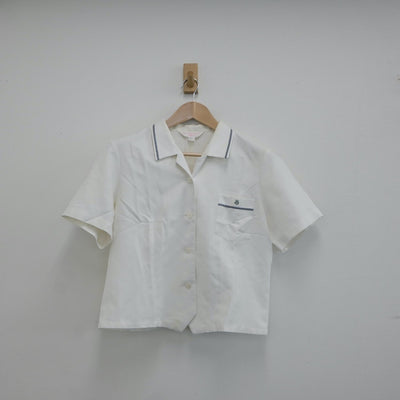 【中古】香川県 志度高等学校 女子制服 2点（シャツ・スカート）sf016758