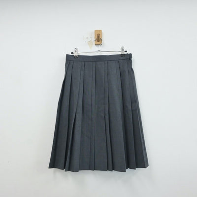 【中古】福岡県 福岡西陵高等学校 女子制服 3点（シャツ・ニットベスト・スカート）sf016759