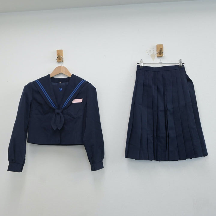 中古制服】大分県 湯布院中学校 女子制服 2点（セーラー服・スカート）sf016771【リサイクル学生服】 | 中古制服通販パレイド