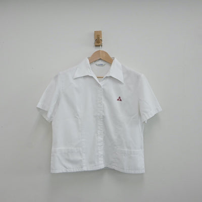 【中古】青森県 青森西高等学校 女子制服 2点（シャツ・スカート）sf016804