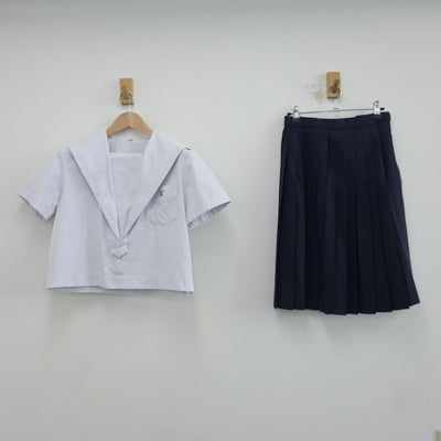 【中古】兵庫県 姫路南高等学校 女子制服 3点（セーラー服・スカート）sf016814