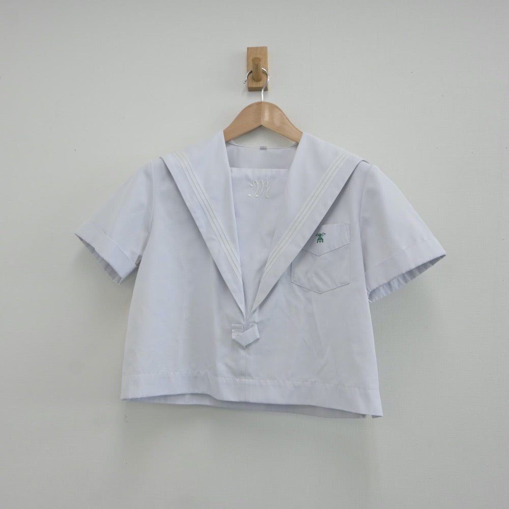 【中古】兵庫県 姫路南高等学校 女子制服 3点（セーラー服・スカート）sf016814