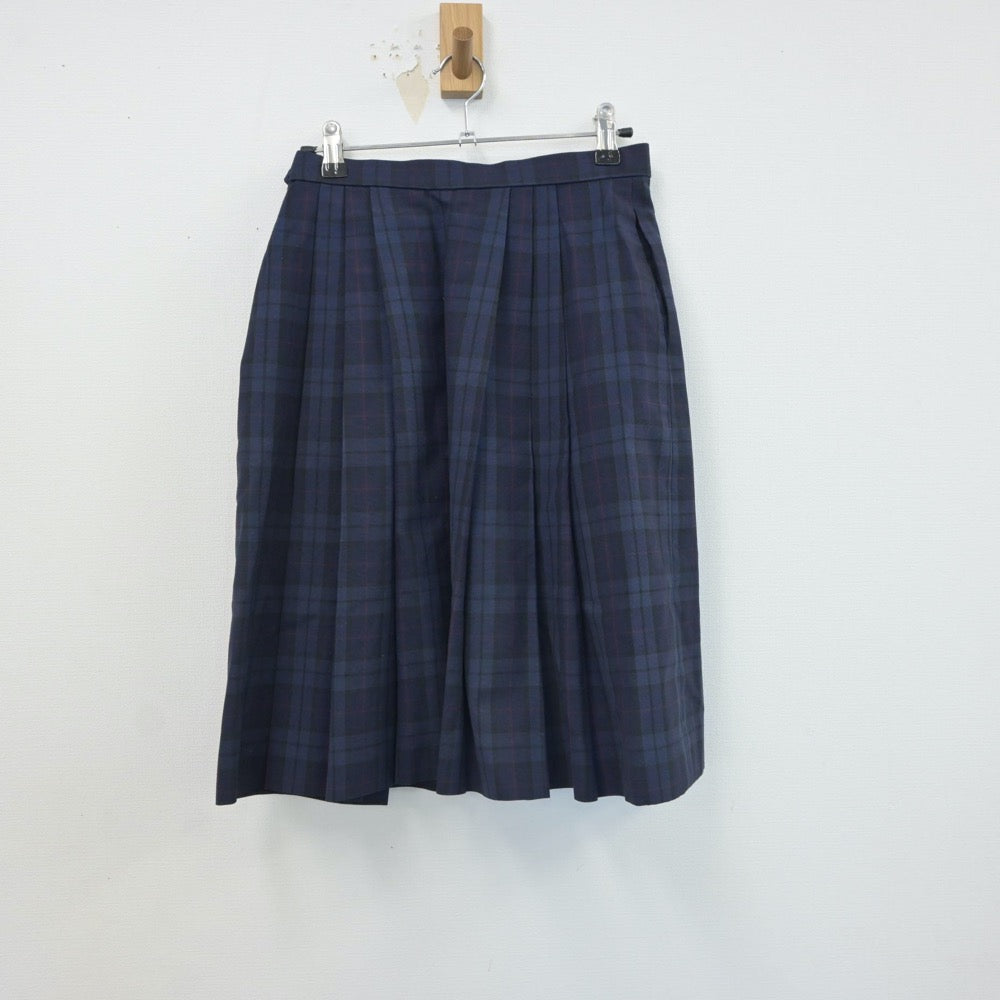 【中古】香川県 高松商業高等学校 女子制服 1点（スカート）sf016834