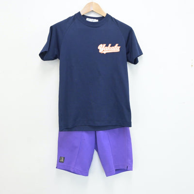 【中古】宮城県 仙台市立館中学校 女子制服 2点（体操服 上・体操服 下）sf016847