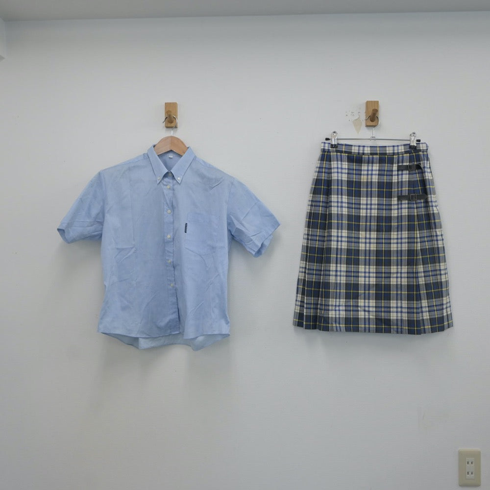 中古制服】大阪府 追手門学院高等学校 女子制服 2点（シャツ・スカート）sf016852【リサイクル学生服】 | 中古制服通販パレイド