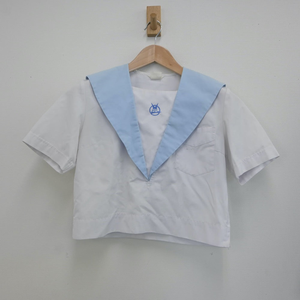 【中古】千葉県 富里市立富里北中学校 女子制服 2点（セーラー服・スカート）sf016855